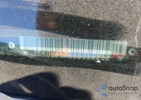 2006 Pontiac Torrent z USA, uszkodzony, nr VIN 2CKDL63F666036232